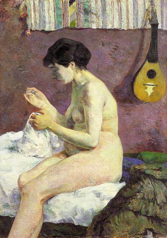 Paul Gauguin Study of a Nude Sweden oil painting art